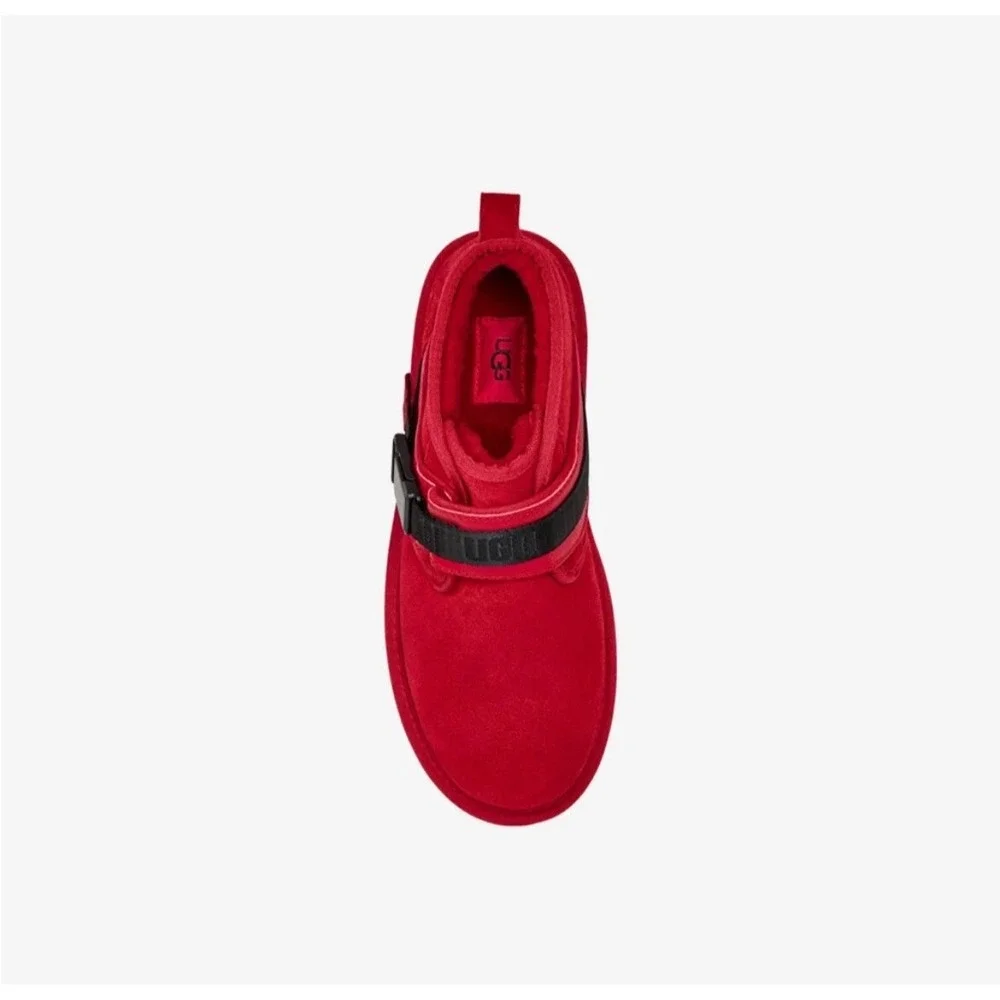 UGG Neumel Snapback Men's 118570-SBR‎ samba RED color Boots Size 11